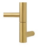 Cut out image of the The Sussex Range by JIS Light Brushed Brass Standard Element Cable Cover
